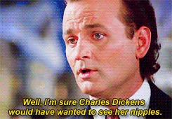 Bill Murray Scrooged Quotes Scrooged! gif