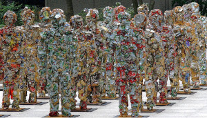 The Army of Trash Figures Slowly Conquering the World