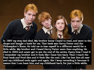 Showing Gallery For Fred And George Weasley Quotes