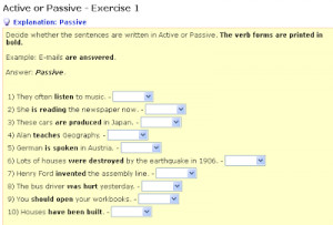 PASSIVE VOICE: Active or Passive??