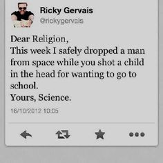 Ricky Gervais Tweet More