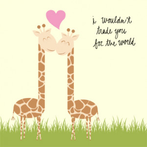 giraffes love giraffe love art print giraffe love 0 jpg giraffe love ...