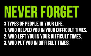 NEVER FORGET 3 types of people in your life- Life Quotes