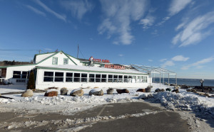 Dick McLaughlin owner of the Lobster Pound in Lincolnville has