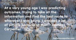 Favorite Jennifer Carpenter Quotes