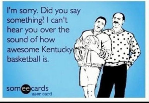 UK Basketball, go big blue! One a Kentucky girl always a Kentucky girl ...