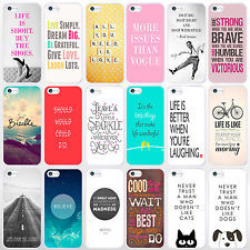 Quote Phone Cases for iPhone Range. Inspirational Life & Love Sayings
