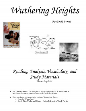 Wuthering Heights Important Quotes Explained