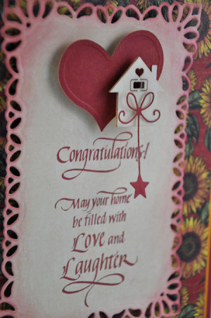 Congratulations on Your New Home! Card