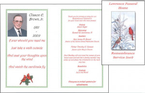 ... Memorial Service Program Wording. .Humorous Memorial Service Quotes