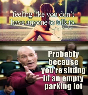 just a girl thing parody parking lot picard