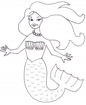 Mermaid Outline Template
