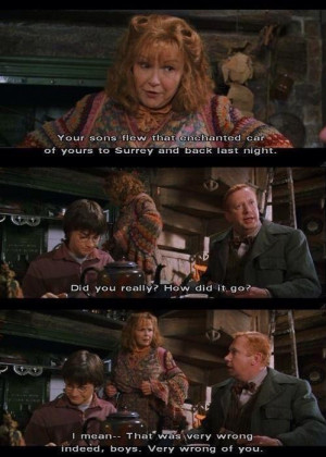 Oh Mr. Weasley...