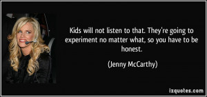 More Jenny McCarthy Quotes