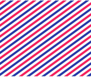 Red & Blue Stripe Wrapping Paper
