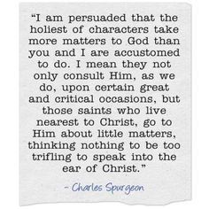 charles spurgeon quote about holy saints more prayer charles spurgeon ...