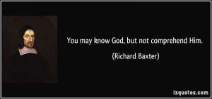 More Richard Baxter Quotes