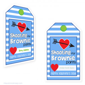 free shooting for brownie points printable