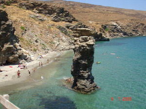 grias pidima beach andros island,greece by haracorfu from
