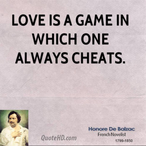 Honore de Balzac Love Quotes