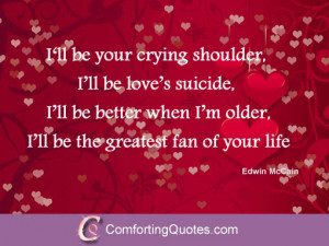 sweet love quotes for her love quote for her i ll be your crying ...