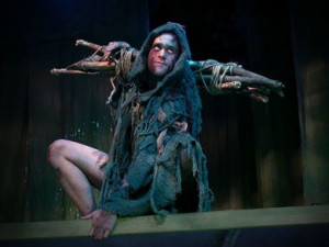 Another interpretation of Caliban from The Tempest in the theater.