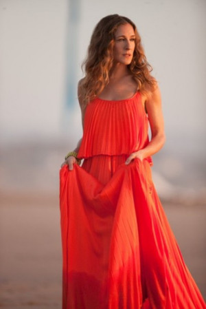 sex and the city-vestito-lungo-estate-inverno-elegante-giorno-non-si ...