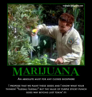 ... pauly shore watering his medical marijuana plants in the movie bio