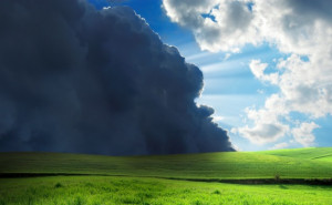 Storm Clouds Meet Sunshine - Photo courtesy of ©iStockphoto.com ...