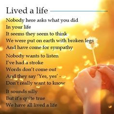 Lived a Life