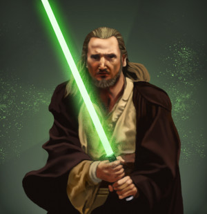 Qui Gon Jinn And Obi Wan...