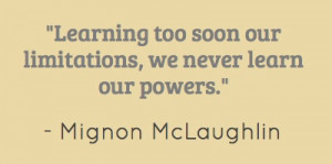 Mignon McLaughlin quote