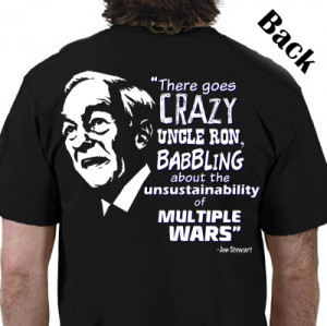 ron paul revolution this black shirt features the 2012 campaign ron ...