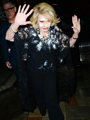Joan Rivers Gets Cake-Bombed at L.A. Bash – Who Was the Culprit?
