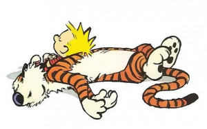 CALVIN AND HOBBES ~ enlarge please