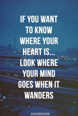 heart, mind, quote, quotes, wander, written