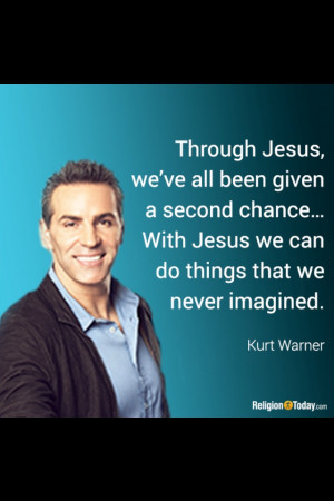 Kurt Warner is a modern day example of how to walk in faith when man ...