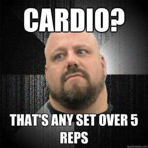 what is cardio?? Lol