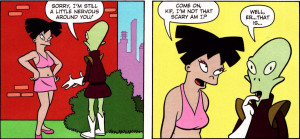 Giantess Amy Wong Futurama Comics