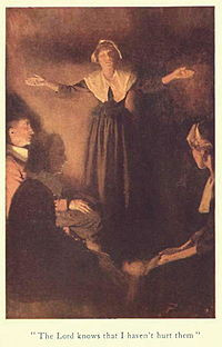 ... of Rebecca Nurse from A tale of old Salem , by Henry Peterson
