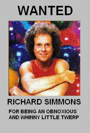 Thread: Let's make fun of Richard Simmons!