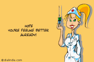 Funny Nurse Get Well Soon Quotes