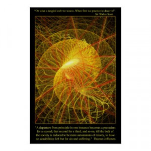 ... What A Tangled Web We Weave When First We Practice To Deceive Lyrics