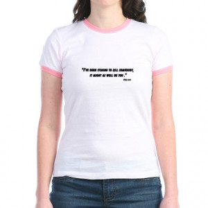 Gifts > Tops > Billy Jack QUOTES Jr. Ringer T-Shirt