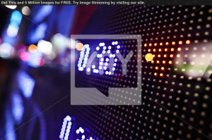 Display of Stock market quotes