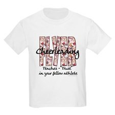 Cheer Flyer Multi Floral Kids Light T-Shirt for