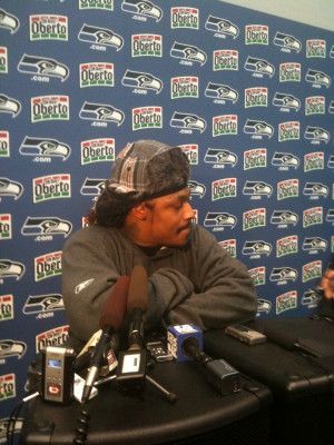 Marshawn Lynch Discusses Earthquake Preparedness While Wearing A Sweet ...