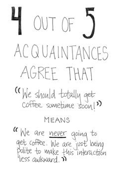 Make a conscious effort to keep up all your friendships, or just ...