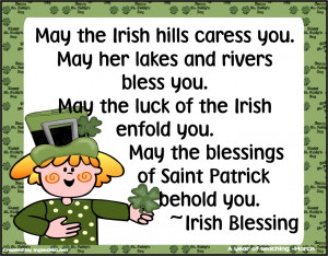 May the Irish Hill Caress You ~ Blessing Quote