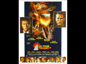 The Towering Inferno French Movie Poster 1974